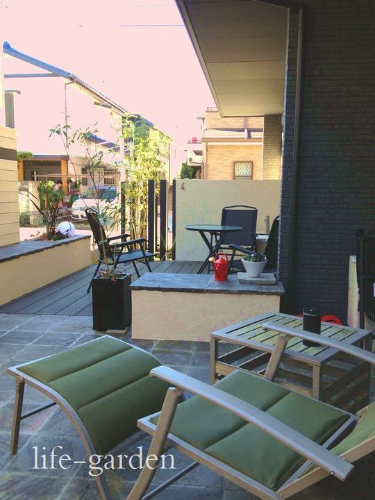 小金井市　テラス＆ベンチ